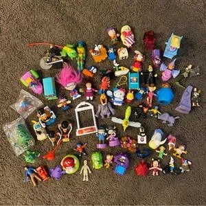 Vintage Toys Vintage 9s 00s Meal Toy Figures Vehicles